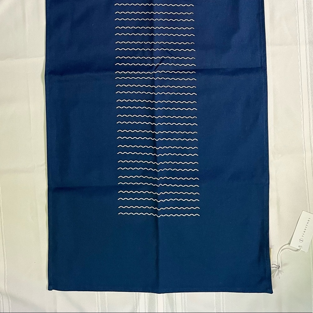 Cotton table runner 80” x 18”